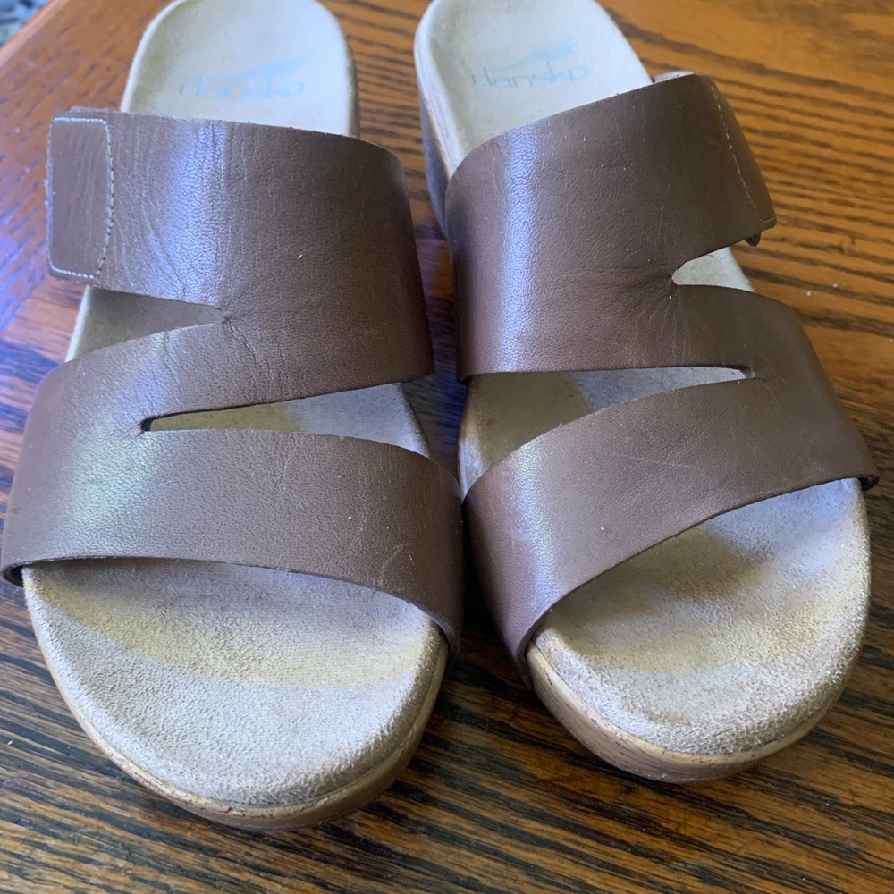 DANSKO SZ 36 Brown leather sandals